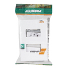 Conjunto Interruptor Simples e Tomada 10A Branco InovaPro Alumbra
