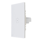 Conjunto Interruptor Touch 1 Pad 4X2 Branco Vetro