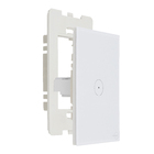 Conjunto Interruptor Touch 1 Pad 4X2 Branco Vetro