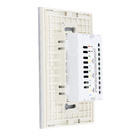 Conjunto Interruptor Touch 2 Pad 4X2 Branco Vetro