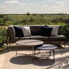 Conjunto Jardim 1 Chaise 1 Sofá 70cm 1 Mesa Baixa 1 Mesa Cent