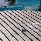 Conjunto Jardim 1 Mesa Ø130cm 4 Cadeiras Com Braços 1 Ombrelo