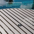 Conjunto Jardim 1 Mesa Ø130cm 4 Cadeiras Sem Braços 1 Ombrelo