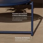 Conjunto Jardim 1 Sofá 1 Poltrona 1 Mesa Baixa 1 Mesa Centro