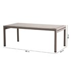 Conjunto Jardim E Varanda 1 Chaise 1 Sofá 1 Puff 1 Mesa Later