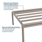 Conjunto Jardim E Varanda 1 Chaise Esquerda 1 Puff Refúgio Ca