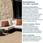 Conjunto Jardim E Varanda 1 Chaise Esquerda 1 Puff Refúgio Ca