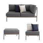 Conjunto Jardim E Varanda 1 Chaise Esquerda 1 Sofá 1 Puff Ref