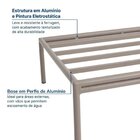 Conjunto Jardim E Varanda 1 Chaise Esquerda 1 Sofá 1 Puff Ref