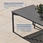 Conjunto Jardim E Varanda 1 Mesa 190cm 6 Cadeiras Com Braços