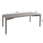 Conjunto Jardim E Varanda 1 Mesa 190cm 8 Cadeiras Com Braços