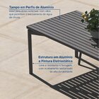 Conjunto Jardim E Varanda 1 Mesa 190cm 8 Cadeiras Com Braços