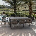 Conjunto Jardim E Varanda 1 Mesa 190cm 8 Cadeiras Com Braços