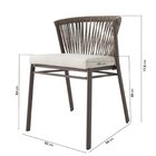 Conjunto Jardim E Varanda 1 Mesa 190cm 8 Cadeiras Sem Braços