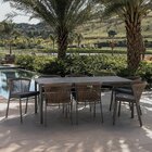 Conjunto Jardim E Varanda 1 Mesa 190cm 8 Cadeiras Sem Braços