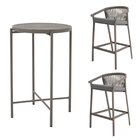 Conjunto Jardim E Varanda 1 Mesa Bistrô 2 Banquetas Refúgio C