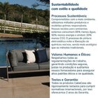 Conjunto Jardim E Varanda 1 Sofá 1 Poltrona 90cm Refúgio Cabe