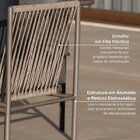 Conjunto Jardim E Varanda 1 Sofá 1 Poltrona 90cm Refúgio Cabe