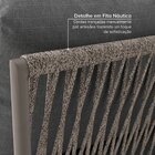 Conjunto Jardim E Varanda 2 Chaise 1 Sofá 1 Puff 1 Mesinha Re