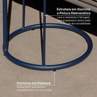 Conjunto Jardim E Varanda 2 Chaise 1 Sofá 1 Puff 1 Mesinha Re