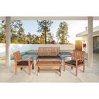 Conjunto Jardim Em Madeira Rustic - Preto