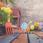 Conjunto Jardinagem 5 Peças Tramontina Mais Luvas Brinde