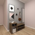Conjunto Joad Com 3 Nichos Kitcubos Ameixa Negra