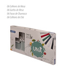 Conjunto Jogo De 24 Talheres Una Cabo Preto Martinazzo