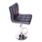 Conjunto Kit 4 Banquetas Gomos Confort Giratoria Alta Bar Ban