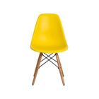 Conjunto Kit 4 Cadeiras Eiffel Eames Amarela + 1 Mesa Eames 8
