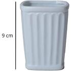 Conjunto Kit Banheiro 3 Peças Cerâmica Branco Antibes