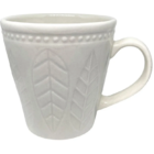 Conjunto Kit Bowl Tigela Caneca Café Cerâmica Folhas Yoi