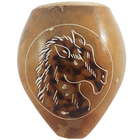 Conjunto Kit Chimarrão Mate Tererê Bomba E Cuia Coquinho Cava