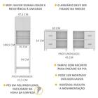 Conjunto Kit De Banheiro Com Gabinete E Armário Multimóveis B