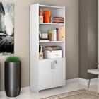 Conjunto Kit Escritório Mesa Escrivaninha 2 Gavetas E Armário