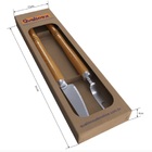Conjunto Kit Garfo E Faca Churrasco Grelha Carne Aço Inox 42