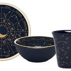 Conjunto Lanche Oxford 3 Peças Zodíaco Am03-5627