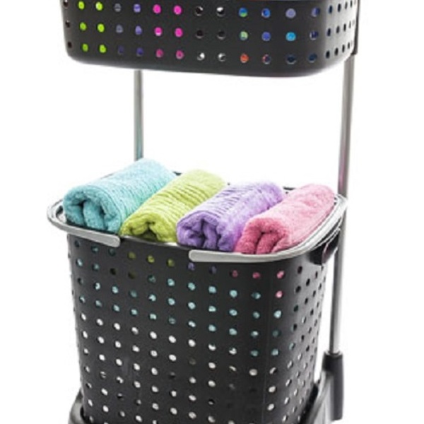 Conjunto Lavanderia Duplo Preto Viena Secalux 301012