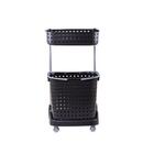 Conjunto Lavanderia Duplo Preto Viena Secalux 301012