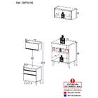 Conjunto Lavanderia Multiuso Armário E Balcão Multimóveis Mp5