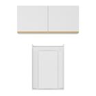 Conjunto Lavanderia Multiuso Armário E Mesa Dobrável Multimóv