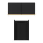 Conjunto Lavanderia Multiuso Armário E Mesa Dobrável Multimóv