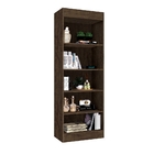 Conjunto Livreiro Lucca Castanho