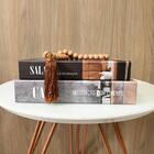 Conjunto Livro Caixa Fake P/ Decorar E Enfeite Colar De Mesa