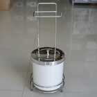 Conjunto Lixeira 5 L Com Suporte P/ Papel Higiênico Lavabo Br