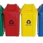 Conjunto Lixeira Coleta Seletiva 04 Cestos 100l Sem Suporte D