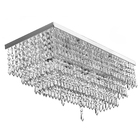 Conjunto Luminárias Cristal Acrilico Queops + Marrycrillic