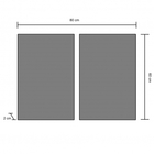 Conjunto Luna Bege Puff Flex Claro E Quadro Abstrato Romantic