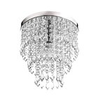 Conjunto Lustre 1 Manucrilic + 2 Clearcrilic + 2 Arandela