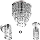 Conjunto Lustre Manucrilic + Clearcrilic + Arandela